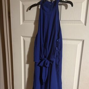 She + Sky Royal Blue Top juniors large